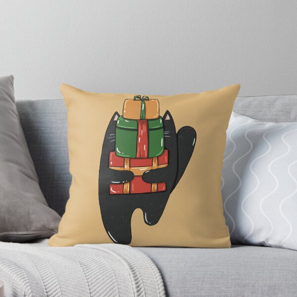 Item preview, Christmas Presents Cat Print designed and sold by Julia Sol.