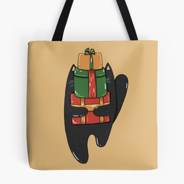 Item preview, Christmas Presents Cat Print designed and sold by Julia Sol.
