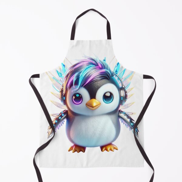 Artikelvorschau, Icy Explorer – Cyber-Pinguin entworfen und verkauft von MrAI-Store.