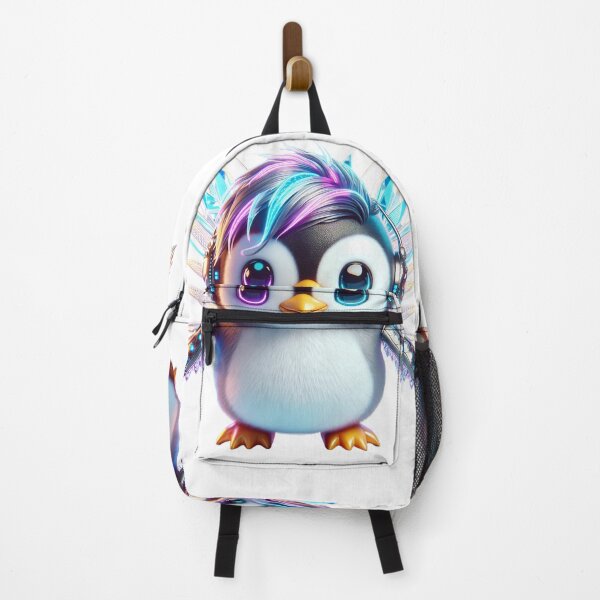Item preview, Icy Explorer - Cyber Penguin designed and sold by MrAI-Store.