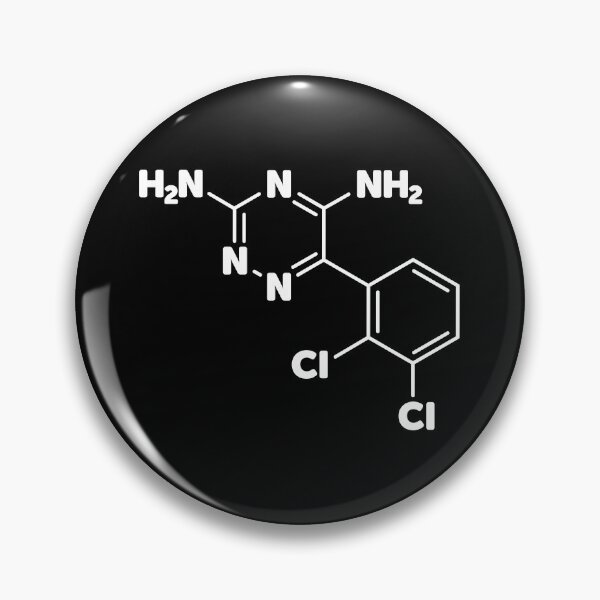 Artikelvorschau, Chemisches Symbol Lamotrigin/Lamictal – Bipolare Medikation entworfen und verkauft von ScienceCorner.
