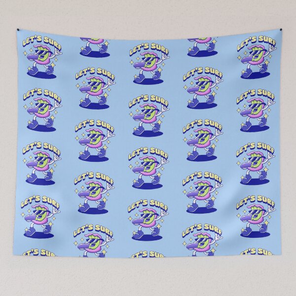 Item preview, waves cartoon edgy color designed and sold by BIGFIVEco.