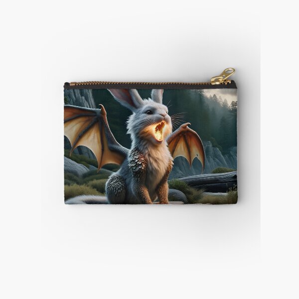 Item preview, Fire Breathing Bunny Dragon #20 designed and sold by BeNiceOrDie.