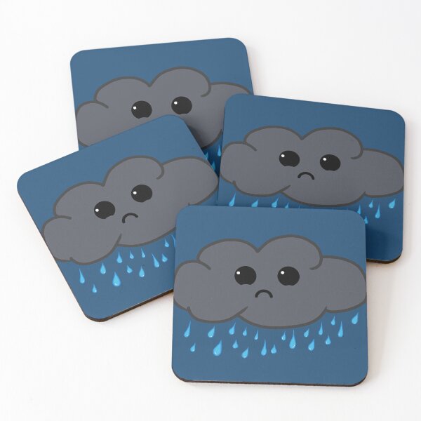 Item preview, Sad Cute Cloud designed and sold by OloShirts.