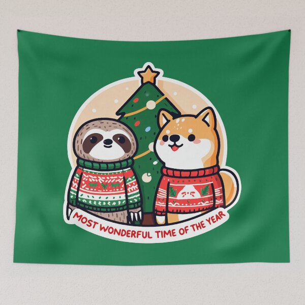 Item preview, Most Wonderful Time Of The Year designed and sold by plushism.