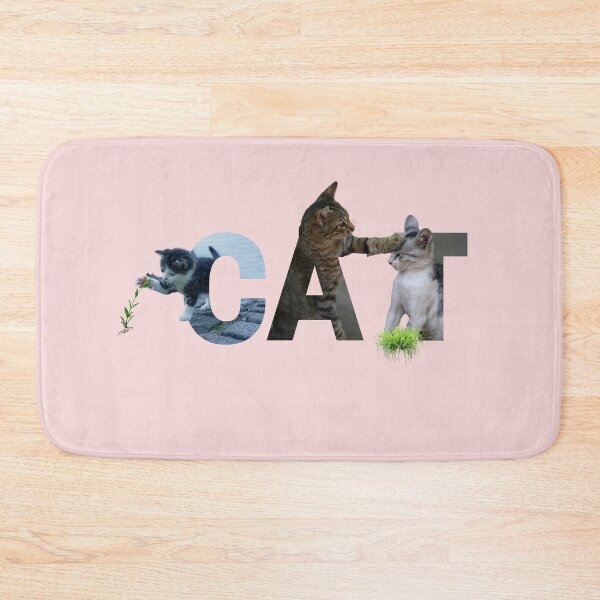 Item preview, A work where you touch a cat's three-dimensional letters and touch a cat designed and sold by Miya-ArtShop.