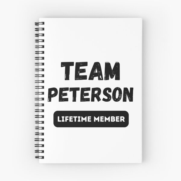 Item preview, Team PETERSON Lifetime member family gift designed and sold by IssaraStudio.