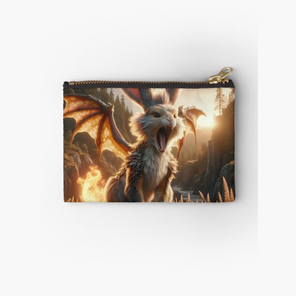 Item preview, Fire Breathing Bunny Dragon #24 designed and sold by BeNiceOrDie.