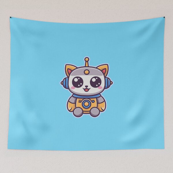 Item preview, Robo-Cat designed and sold by panchiTWO.