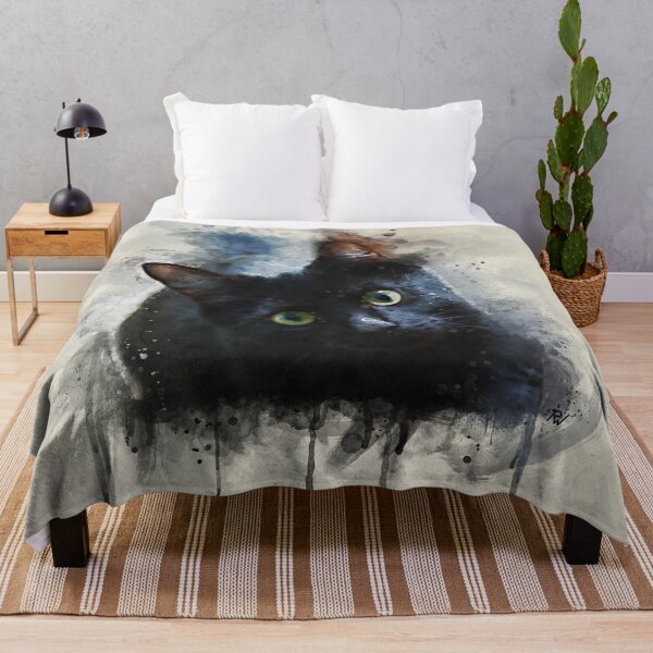 Item preview, Black cat designed and sold by daWinki11.