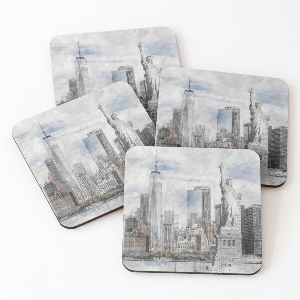 Item preview,  Illustration New York city designed and sold by elgreko.