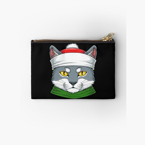 Item preview, Christmas Santa Hat Cat designed and sold by LionessLove.
