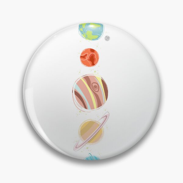 Item preview, Planets Colour and Space sticker, Best seller designed and sold by IDEON-23.