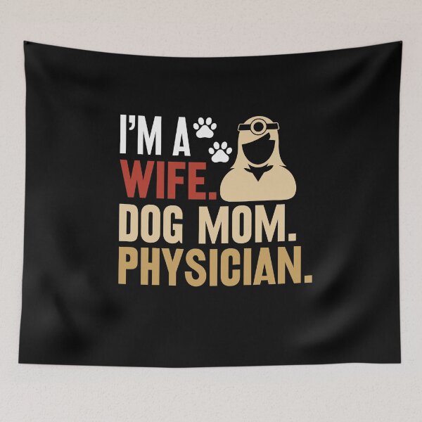 Item preview, Wife Dog Mom Physician, Future Physician Assistant, Health Care Provider, Medical Student, Clinical Students, PA Graduation designed and sold by behindthefacts.