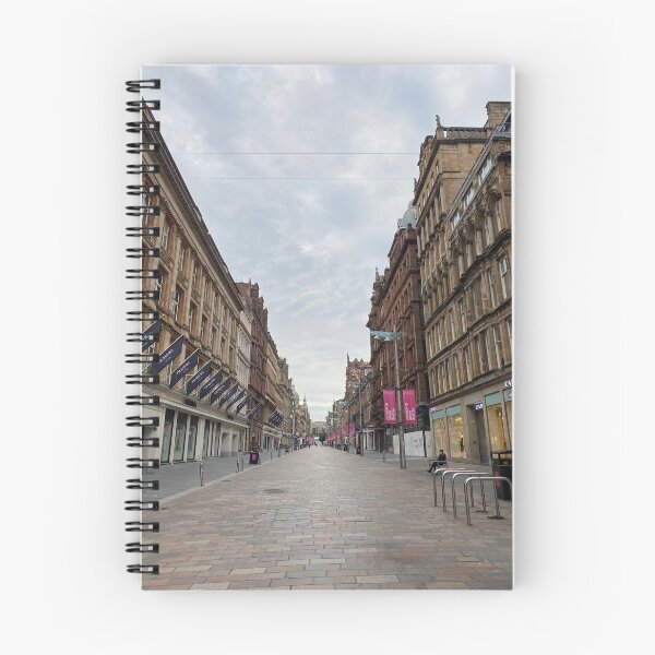 Item preview, Buchanan Street during lockdown designed and sold by Julie Paterson.
