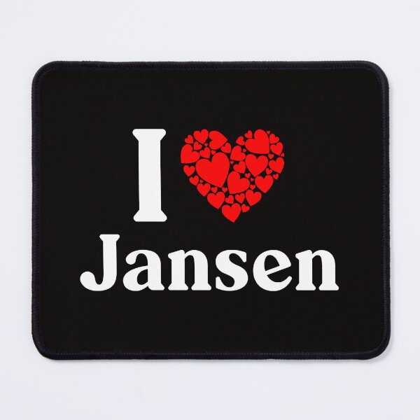 Item preview, Jansen Heart - I Love Jansen designed and sold by MiraclePitts.