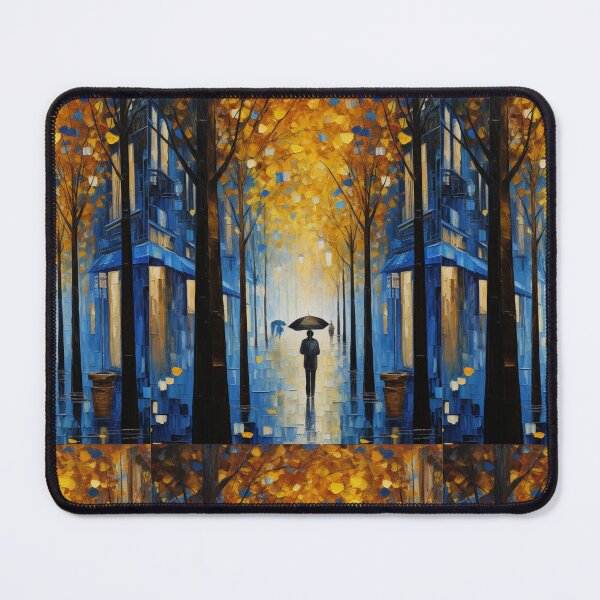 Item preview, Man in Autumn Rain designed and sold by 3po3.
