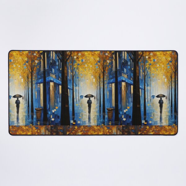 Item preview, Man in Autumn Rain designed and sold by 3po3.