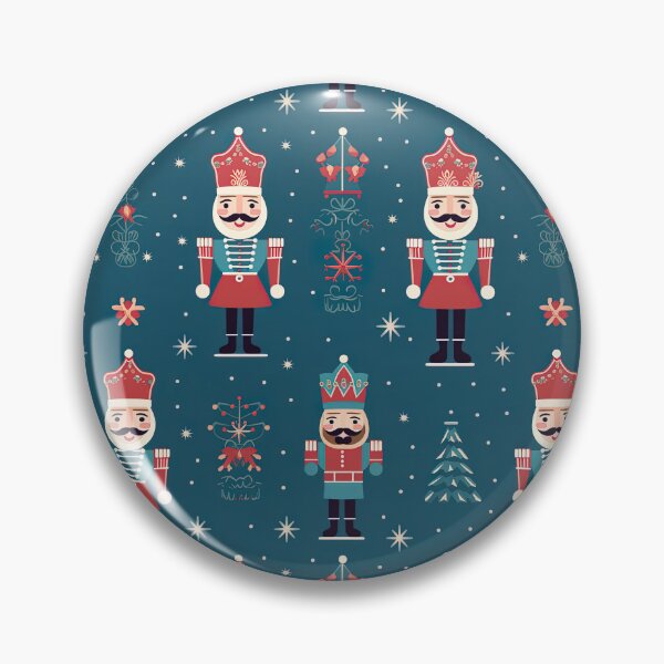 Artikelvorschau, Das Nussknacker-Weihnachtsmuster entworfen und verkauft von Inky-Spiration.