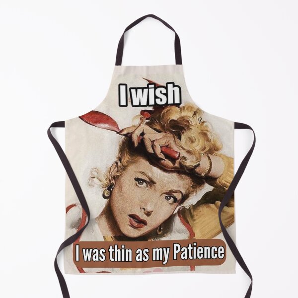 Item preview, I Wish I was Thin as My Patience designed and sold by Vicky021.