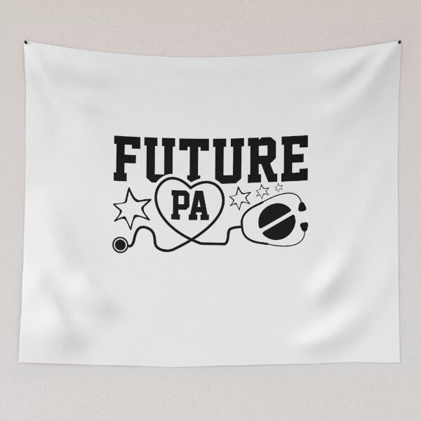 Item preview, Future Physician Assistant Stethoscope Design, Health Care Provider, Medical Student, Clinical Students, PA Graduation designed and sold by behindthefacts.