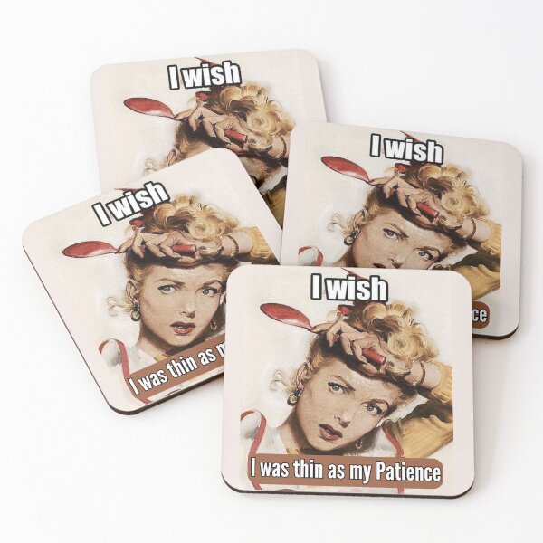 Item preview,  I Wish I was Thin as My Patience designed and sold by Vicky021.