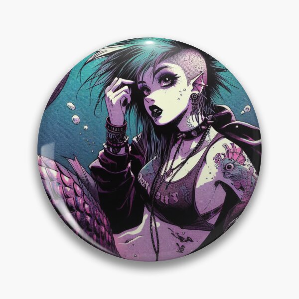 Item preview, Punk Mermaid designed and sold by aetherAI.