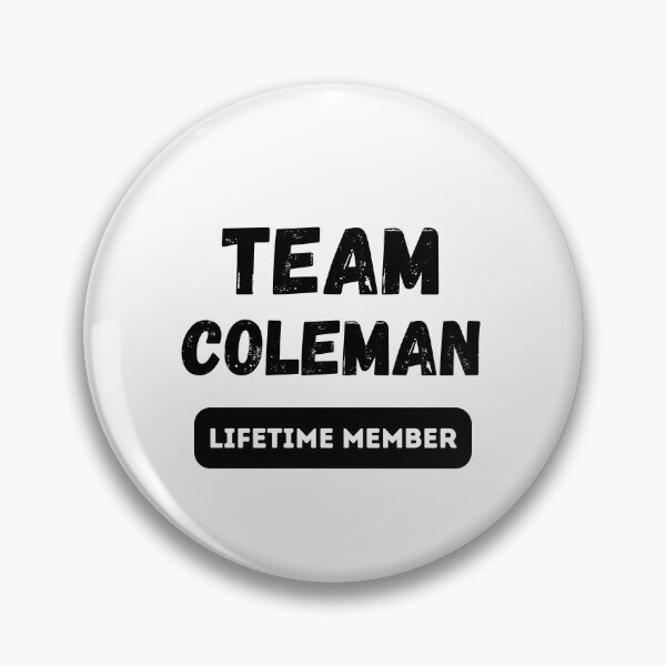 Item preview, Team COLEMAN Lifetime member family gift designed and sold by IssaraStudio.