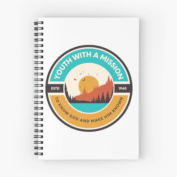 Item preview, YWAM Logo mountains youth with a mission sticker shirt design designed and sold by natures1design.