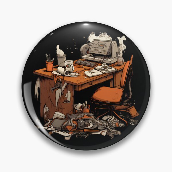 Item preview, Messy Desk designed and sold by FlexYourMind.