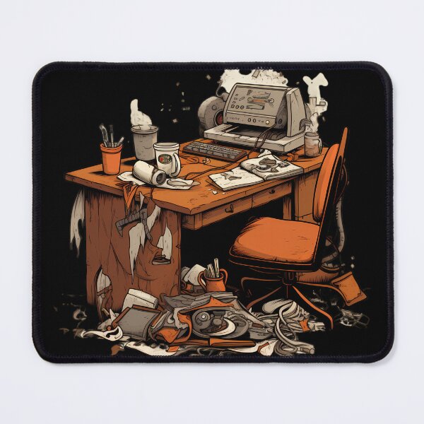 Item preview, Messy Desk designed and sold by FlexYourMind.