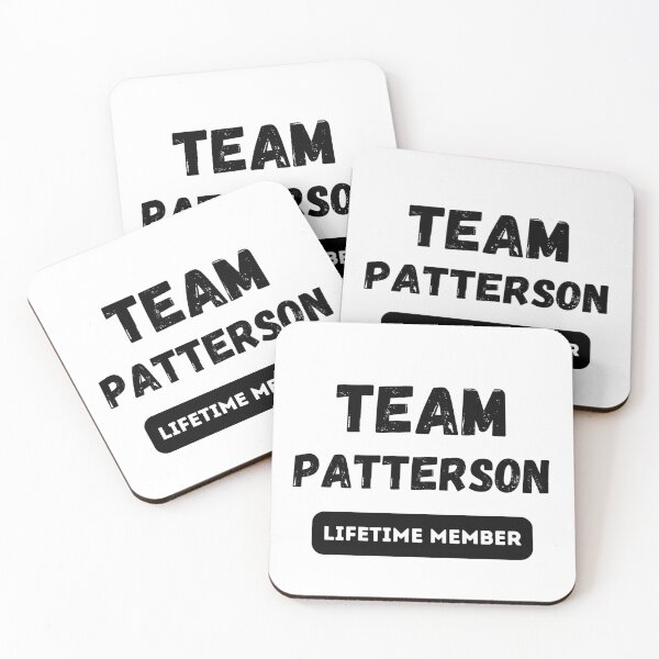 Item preview, Team PATTERSON Lifetime member family gift designed and sold by IssaraStudio.
