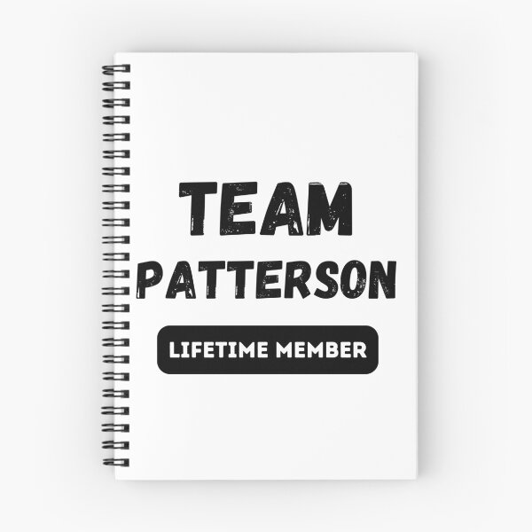 Item preview, Team PATTERSON Lifetime member family gift designed and sold by IssaraStudio.