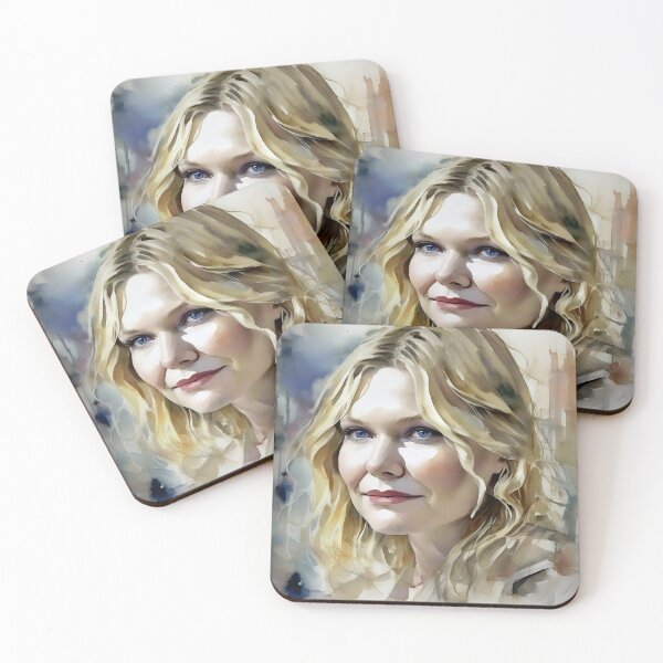 Item preview, Goldilocks Kirsten Dunst in watercolors designed and sold by bogfl.