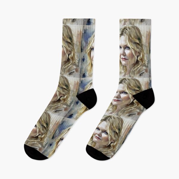 Item preview, Goldilocks Kirsten Dunst in watercolors designed and sold by bogfl.