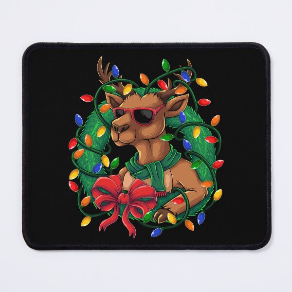 Item preview, Goat Christmas Reindeer Fairy With Lights designed and sold by LionessLove.