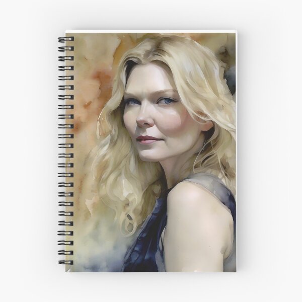 Item preview, Delicacy Kirsten Dunst in watercolors designed and sold by bogfl.