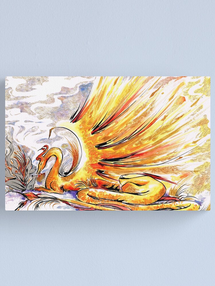 Alternate view of When Dragons Speak Canvas Print