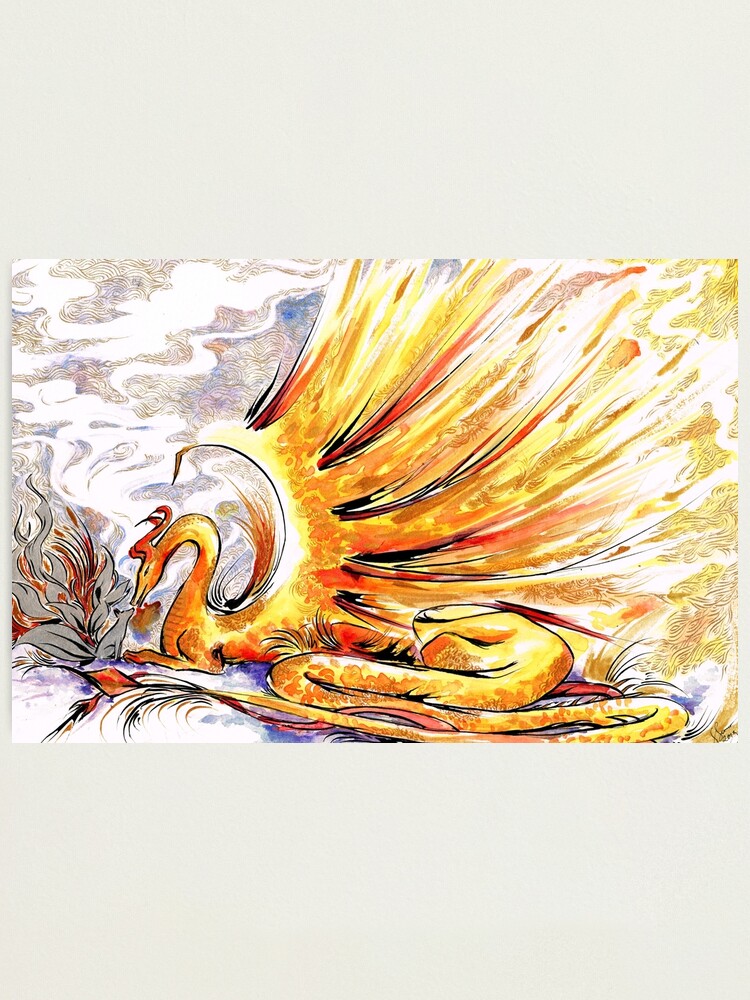 Alternate view of When Dragons Speak Photographic Print