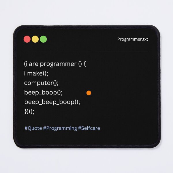 Aperçu de l'œuvre Je suis programmeur créée et vendue par OnTheTrend.