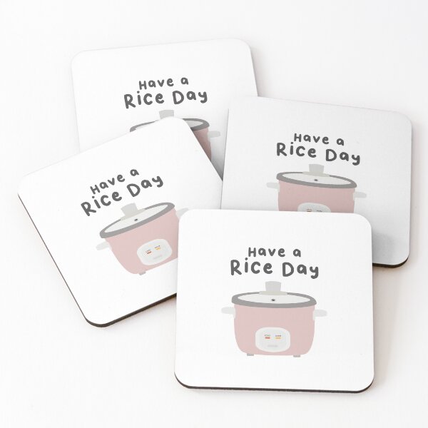 Item preview, Have a Rice Day Asian Rice Cooker Pink designed and sold by kristinedesigns.