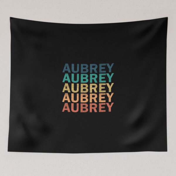 Item preview, Aubrey Name - Aubrey Vintage Retro Proud Name designed and sold by LeonorBialasz.