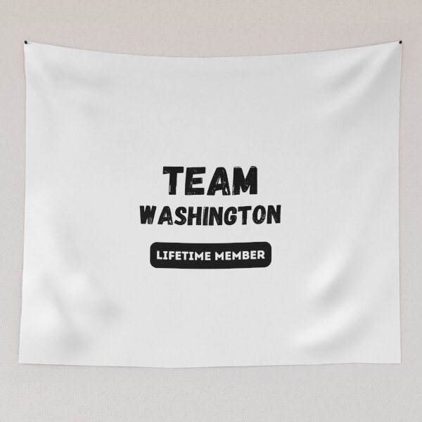Item preview, Team WASHINGTON Lifetime member family gift designed and sold by IssaraStudio.