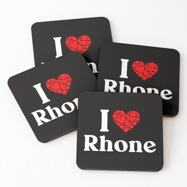 Item preview, Rhone Heart - I Love Rhone designed and sold by MiraclePitts.