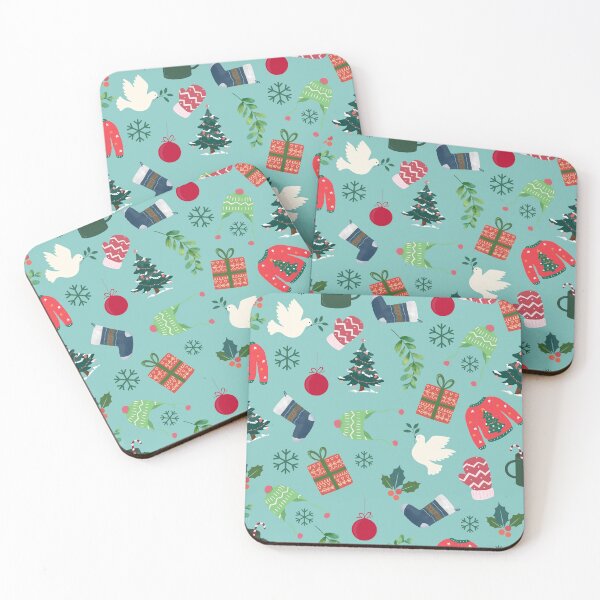 Item preview, Christmas blue background designed and sold by GasconyPassion.