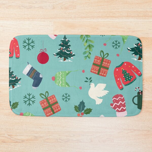 Item preview, Christmas blue background designed and sold by GasconyPassion.