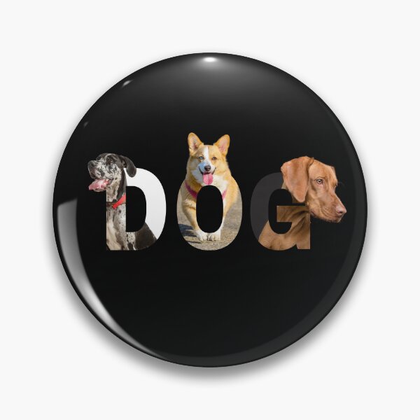 Item preview, The three-dimensional dog letters sticking out of the tongue designed and sold by Miya-ArtShop.