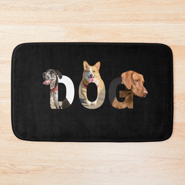 Item preview, The three-dimensional dog letters sticking out of the tongue designed and sold by Miya-ArtShop.