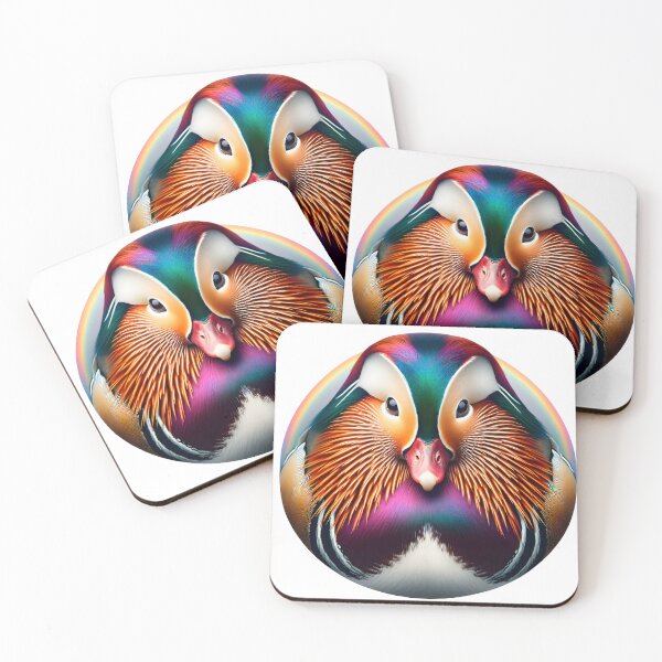 Item preview, Rainbow luminous mandarin duck 13, Funny designed and sold by RAINBOWGLASS.
