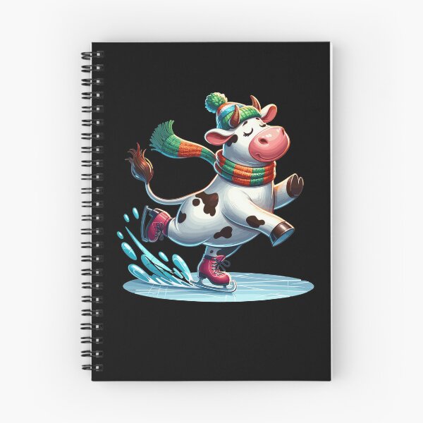 Item preview, Ice Skating Cow - Winter Comic designed and sold by sbachstroem.
